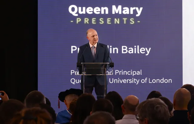 Prof Colin Bailey welcomes guests to the Night of Science and Engineering 2026 event