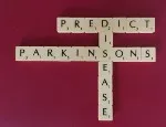 Scrabble tiles showing 'Predict Parkinson's Disease'