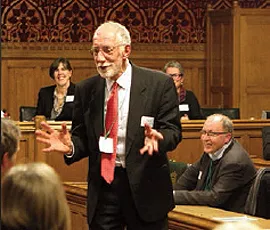 Guest lecturer Professor Graham Gibbs