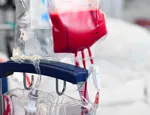 Bag of blood for transfusion