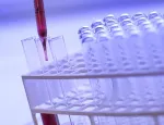 Blood test and test tubes