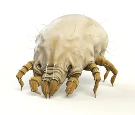 A dust mite