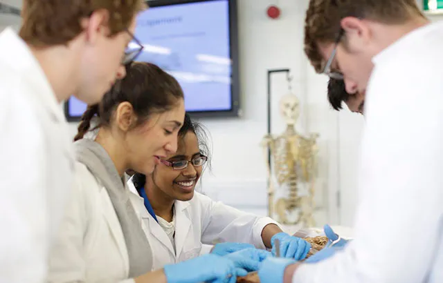 QMUL medical students