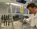 Dr John Broad, co-author on the commended paper, conducts research at the National Centre for Bowel Research and Surgical Innovation