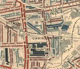Charles Booth's Poverty Map of Deptford. Credit: LSE