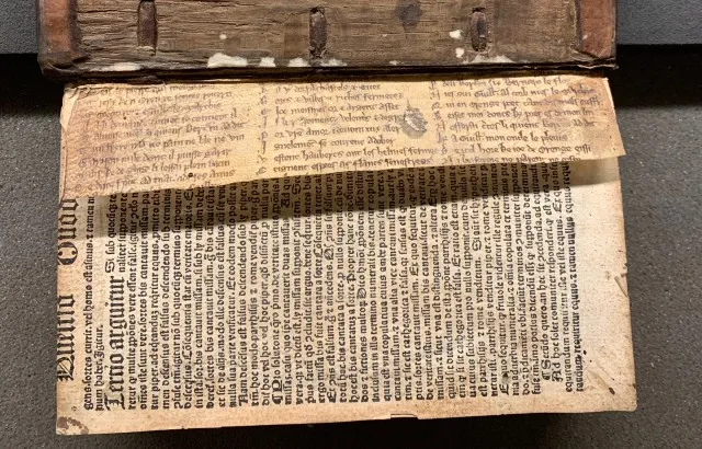 Image of Guillaume fragment. Photo: Tamara Atkin, Courtesy: Bodleian Libraries