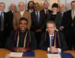 Professor C. Raj Kumar and Professor Simon Gaskell