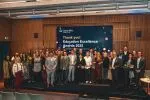 Group photo of Education Excellence Awards recipients
