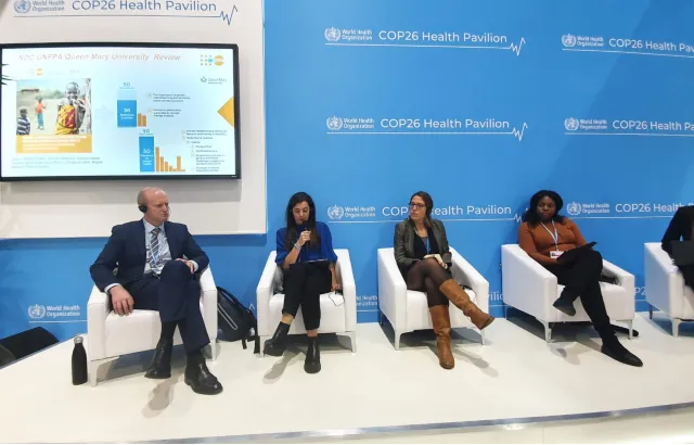 Dr Heather McMullen at COP26