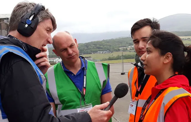 Queen Mary student Anjali Bhatt interviewed by BBC Wales 