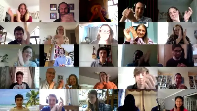 Attendees at the 2020 Cosmic Con virtual conference