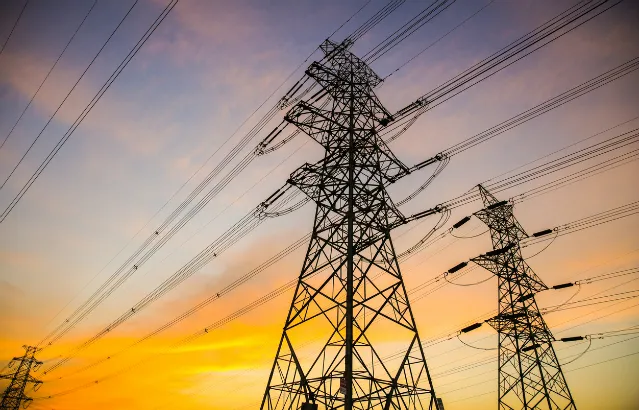 Electric power lines. Credit: xijian/iStock.com