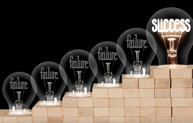 Image depicting failure and success. Credit: istock.com/EtiAmmos 