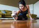 Professional Ballerina practicing at home during the pandemic. Credit: Kemal Yildirim/iStock.com