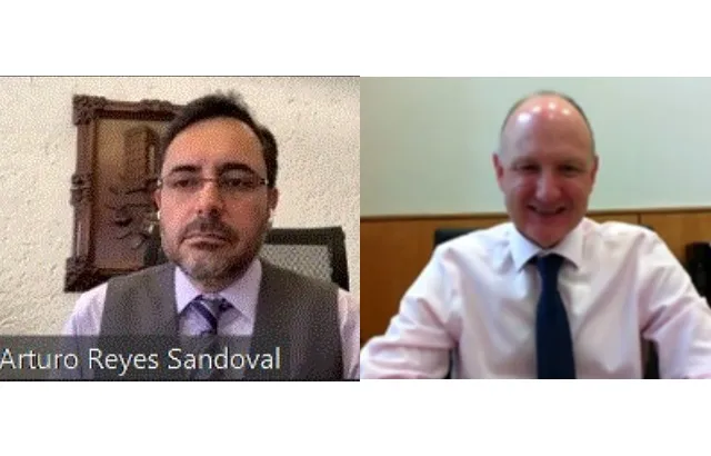 Professor Colin Bailey, Queen Mary’s President and Principal met with the Principal of the National Polytechnic Institute, Mexico, Professor Arturo Reyes, to secure a historic relationship between the two institutions.