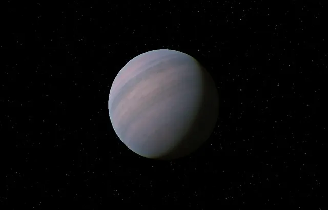 An artist's representation of how GJ 581d might look