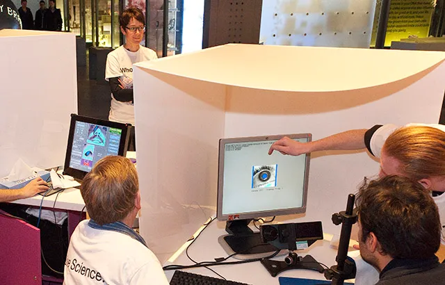 Dr Isabelle Marescahl overseeing research at the Science Museum