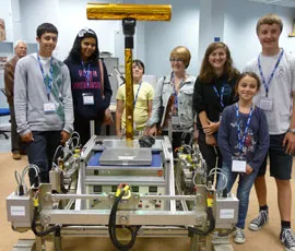 Students taking part in Cosmic Futures