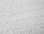 Braille text