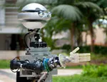 Emys - one of the robots being developed by the LIREC consortium
