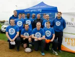 Jason Leonard (c) with the QMRFC coaches