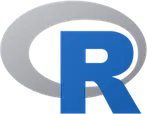 R statistics software logo