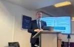 Professor Ignacio Tirado, Secretary General of UNIDROIT, presenting at CCLS.