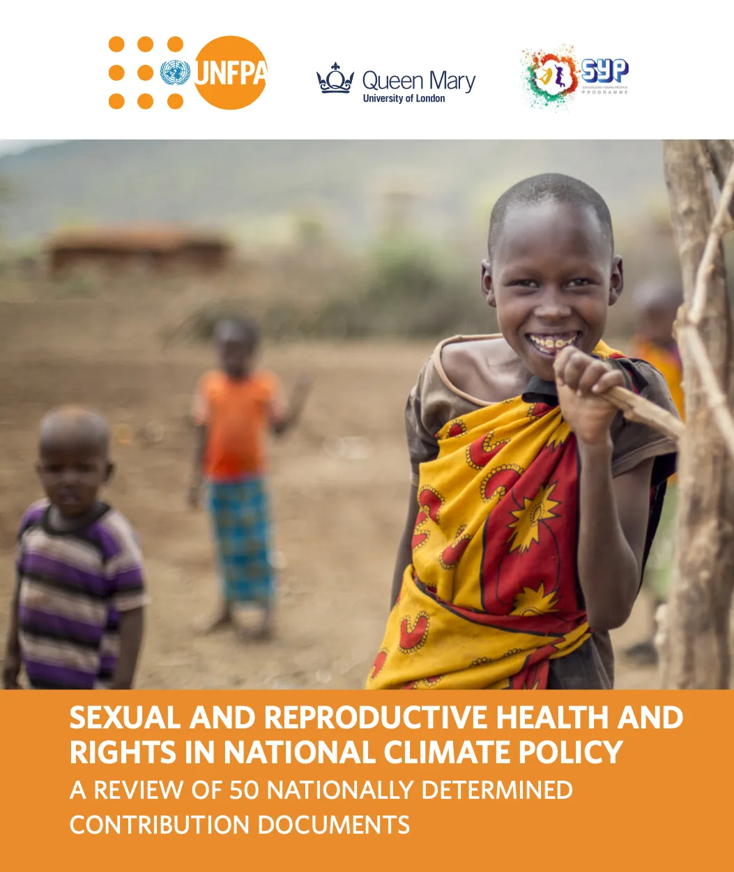The cover image of the report which shows 3 people looking at the camera