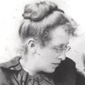 Photo of Constance Garnett in profile