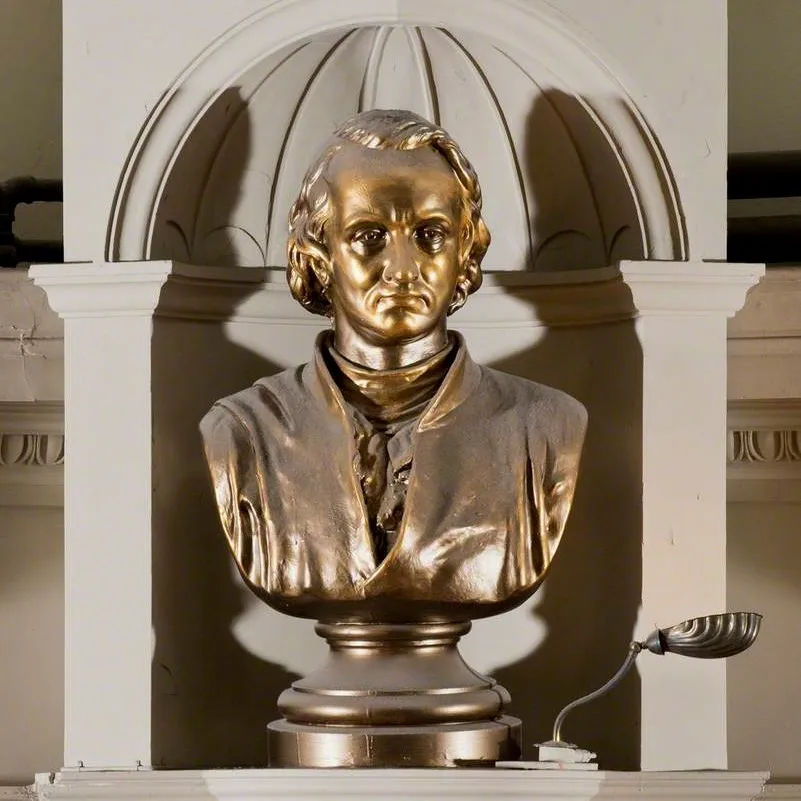 Bust of Dryden in the Octagon