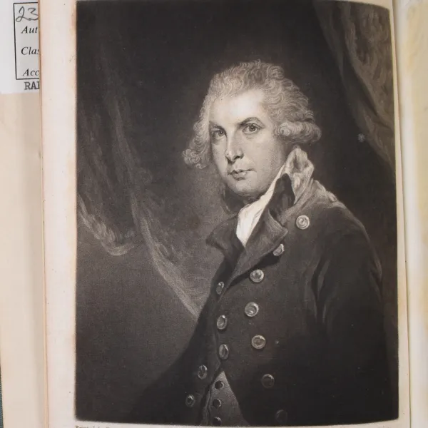 Print illustration of Richard Sheridan