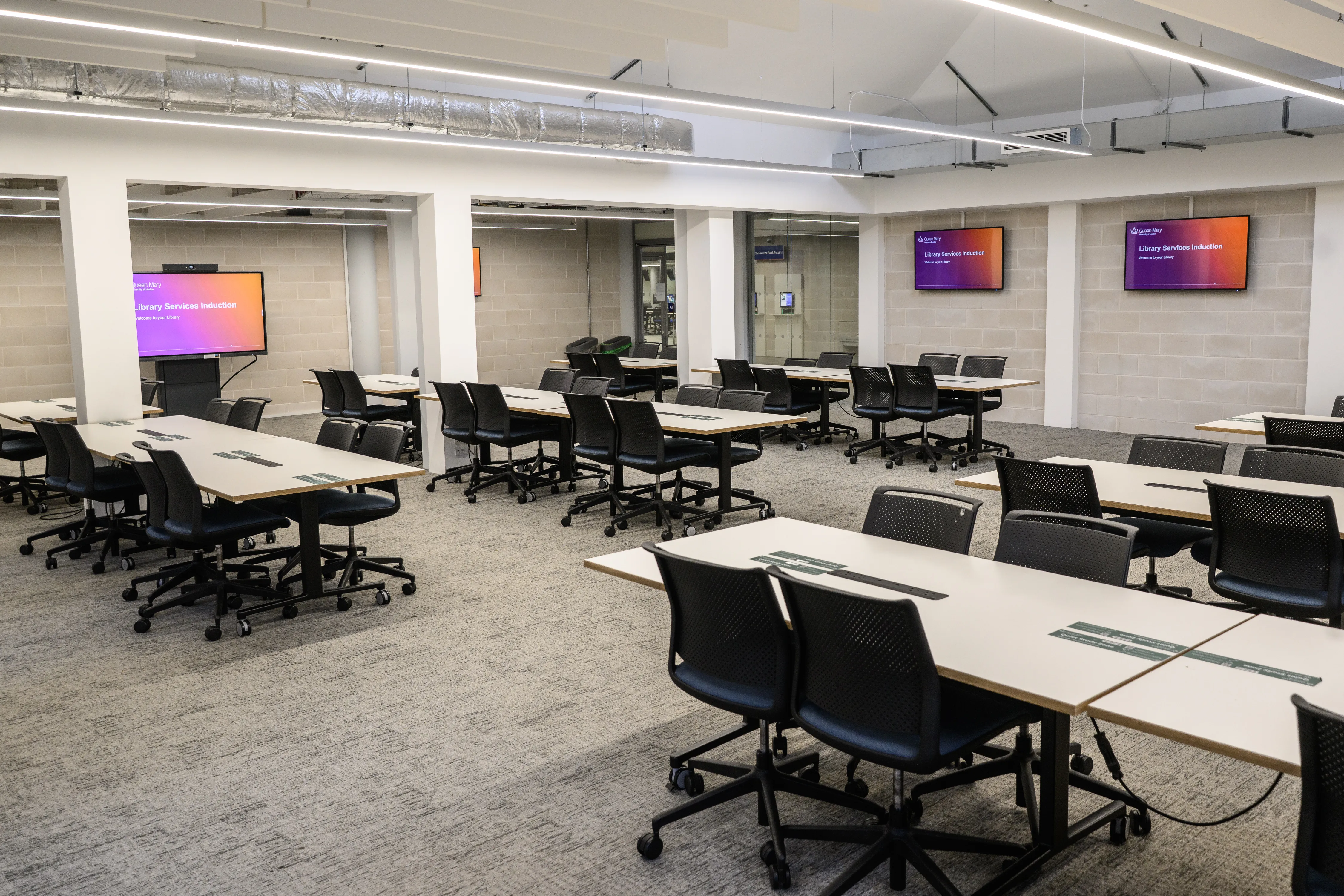 interior of room G47 at Mile End Library