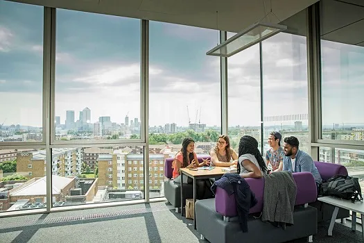 Students in Graduate centre