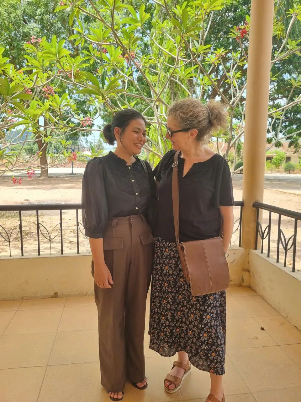 Fiona at qualitative data collection in Vietnam