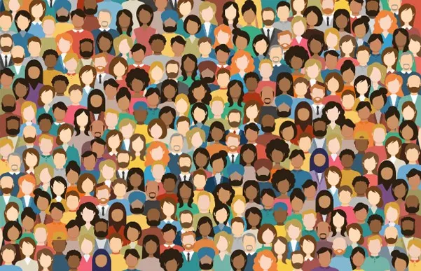 Image of a crowd of people