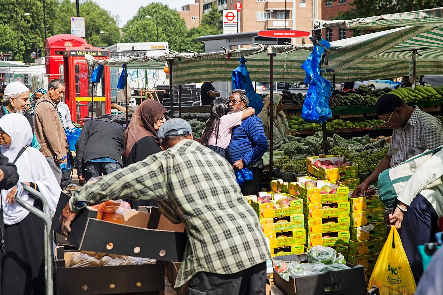 White chapel market