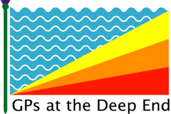 A colourful graphic showing a cross section of water getting deeper