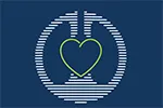 Blue graphic showing heart and lungs