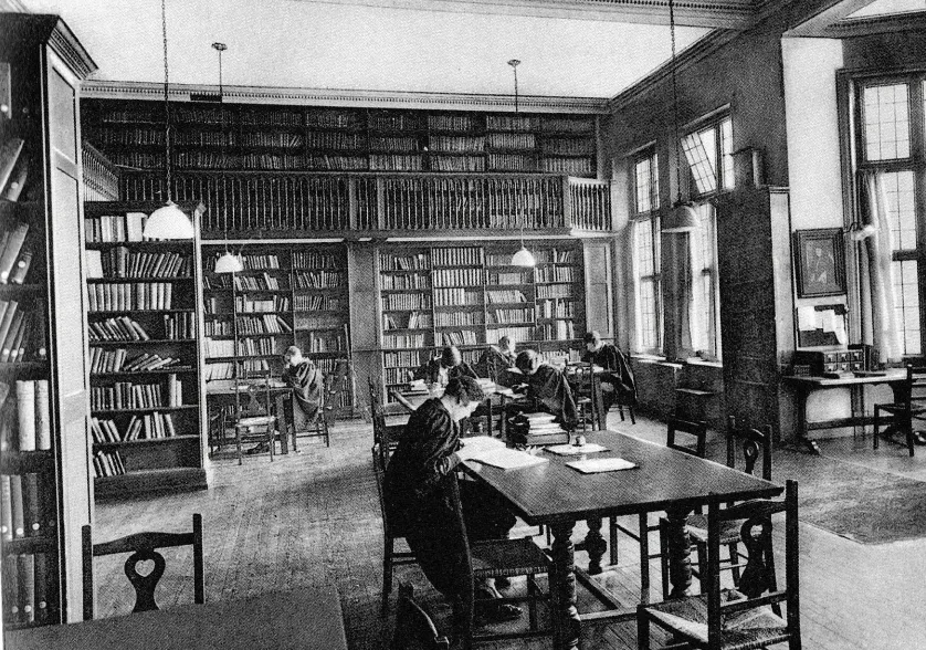 Black and white image of Westfield College