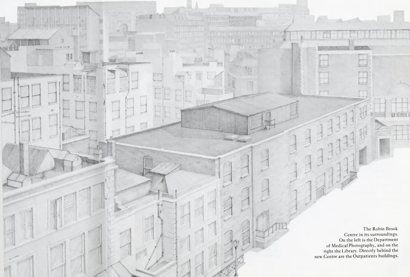 A sketch of the Robin Brook Centre