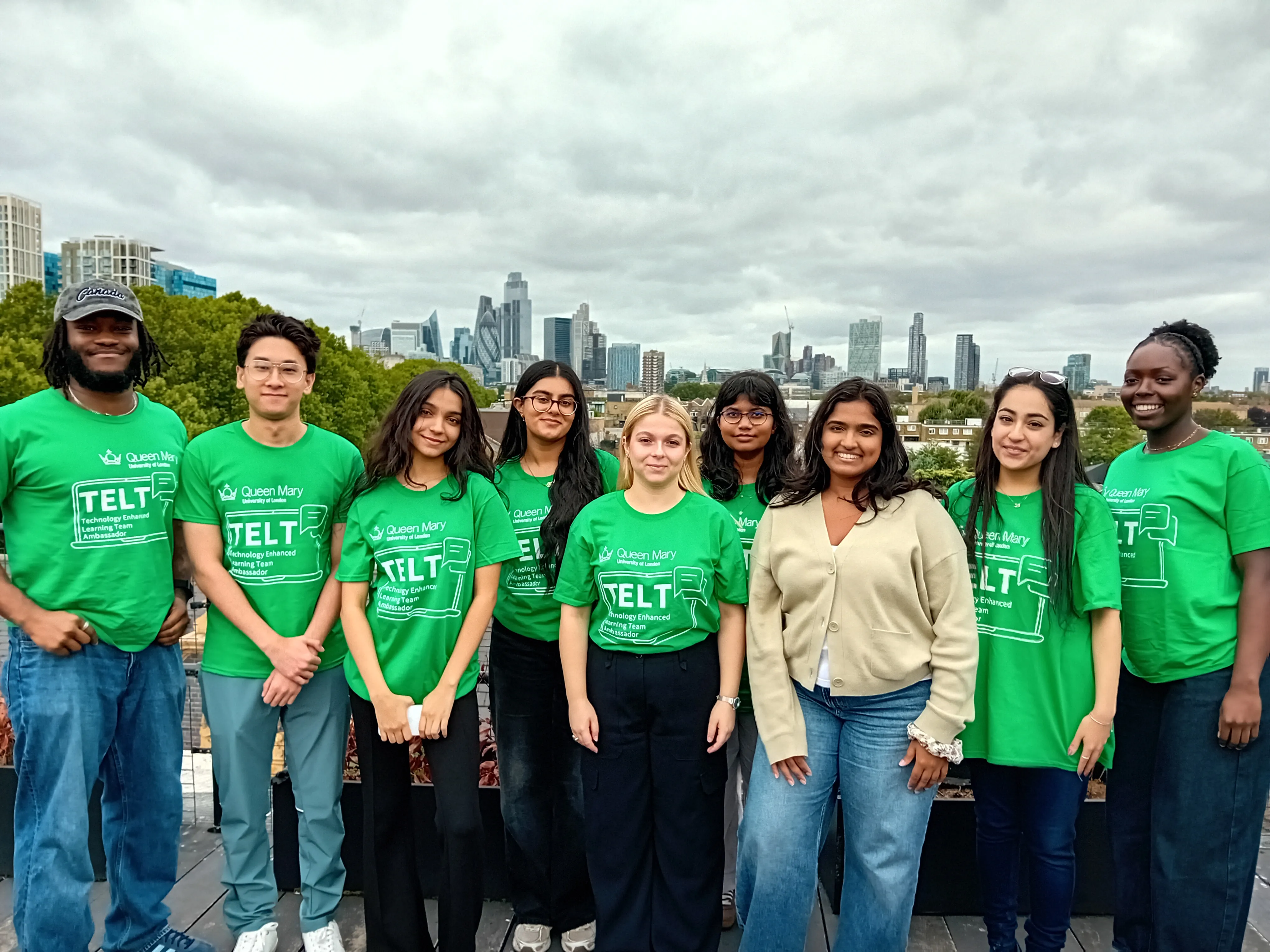 A group of TELT ambassadors