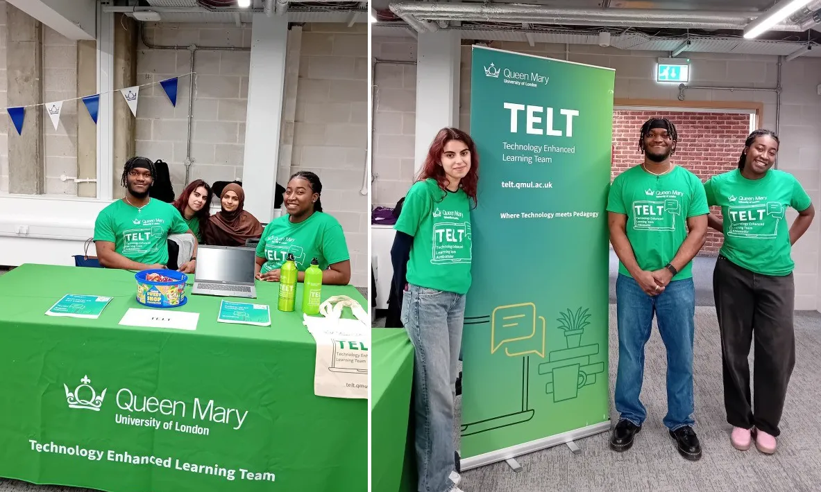 TELT Ambassadors in the Mile End Library