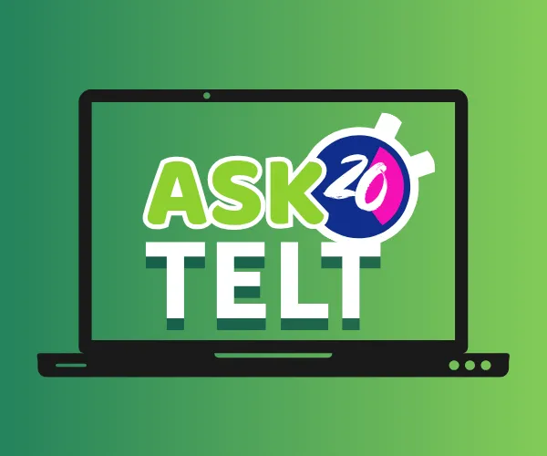 Ask TELT logo
