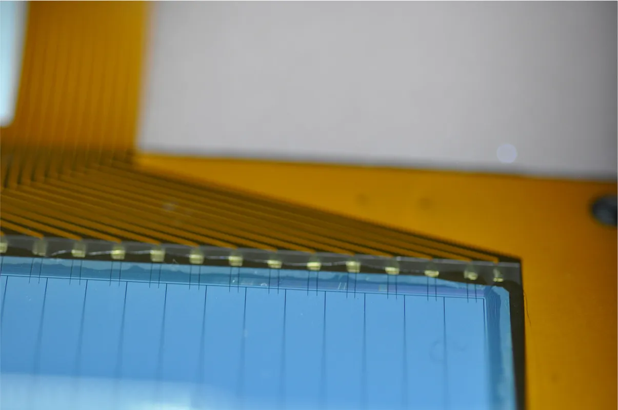 Curved Silicon Detectors (close up)