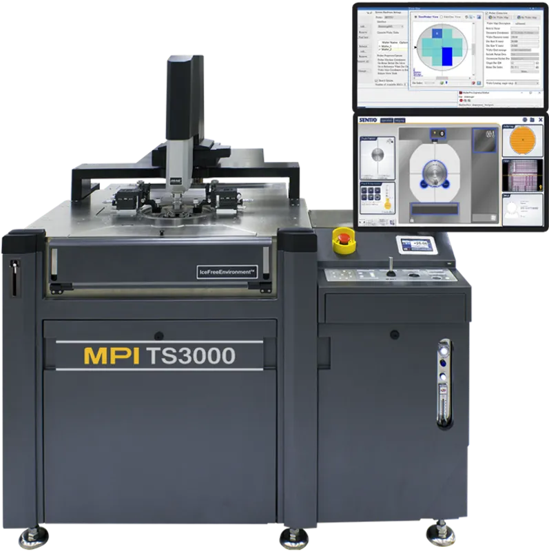 A large piece of laboratory equipment: a probe station produced by MPI.