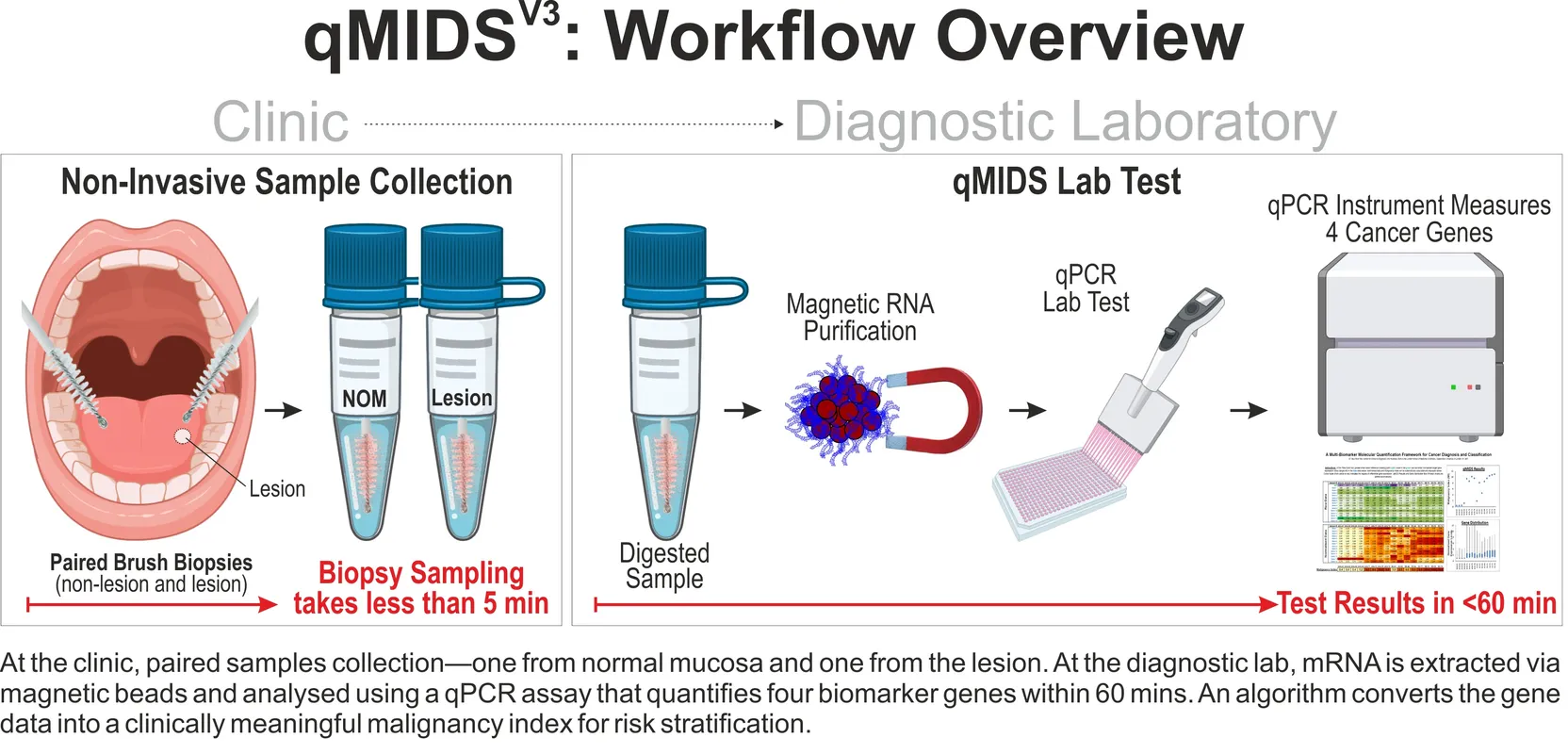 Image of: qMIDS-V3: A Non-Invasive Oral Cancer Test Validation Study in East London Population