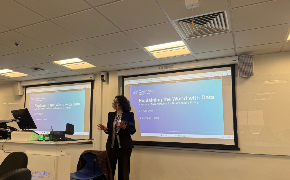 An image of Dr Federica Liberini, Senior Lecturer in Quantitative Analytics