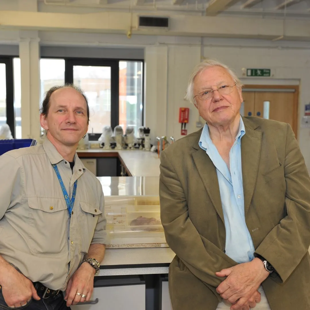 Chris Faulkes and David Attenbourgh