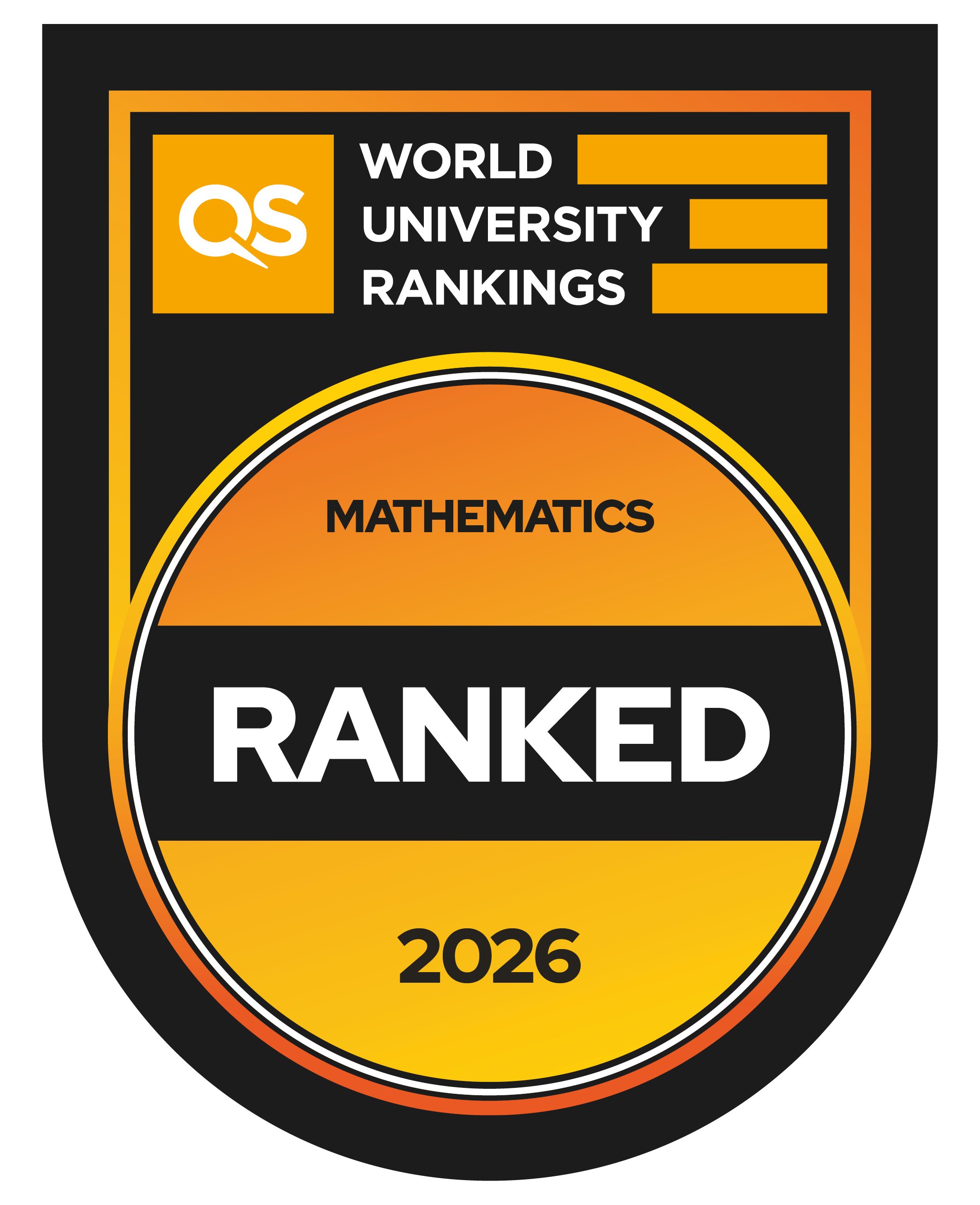 QS Ranking for Maths