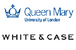 QMUL and White and Case logo